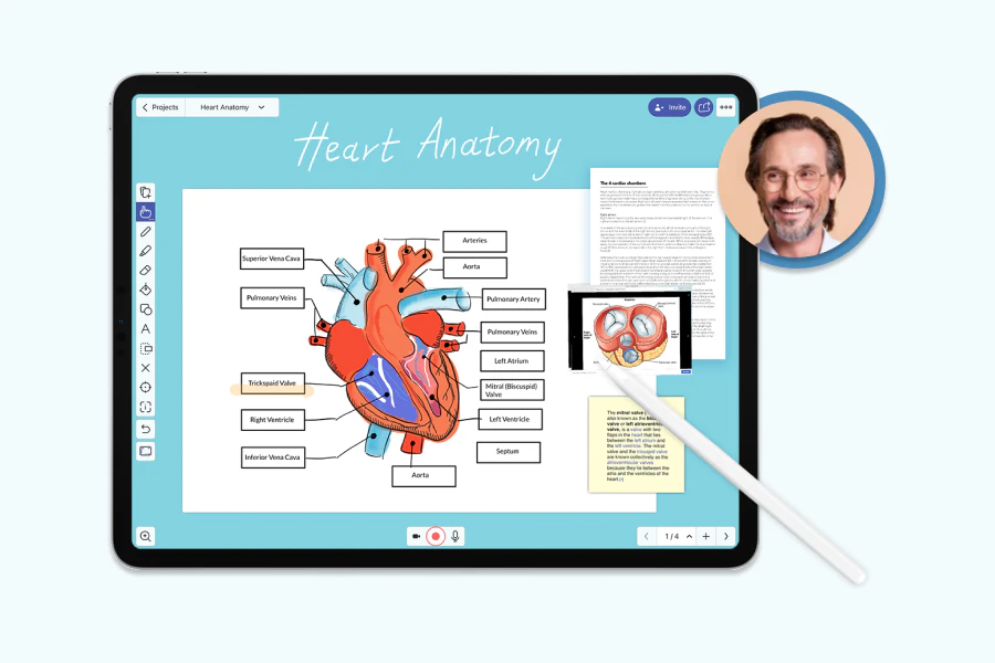 screenshot of Explain Everything